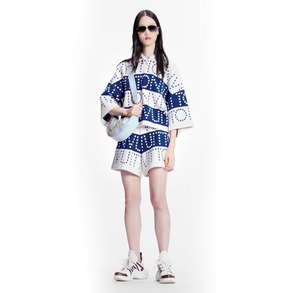 Louis Vuitton Signature Chunky Stripes Hoodie Pullover 1AAWRQ NWT Sold out Rare - Picture 3 of 13